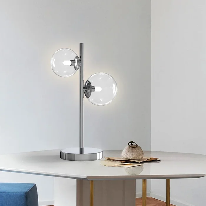 ONLI – Lampe de table KIMBERLY 2xG9/6W/230V 40 cm chrome brillant