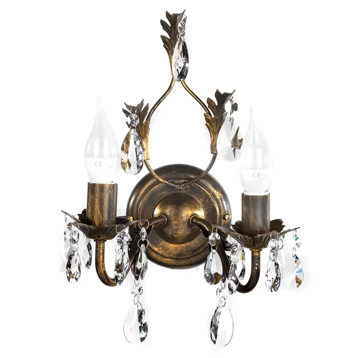 Onli Lighting Teresa 2L applique murale E14 H 30cm