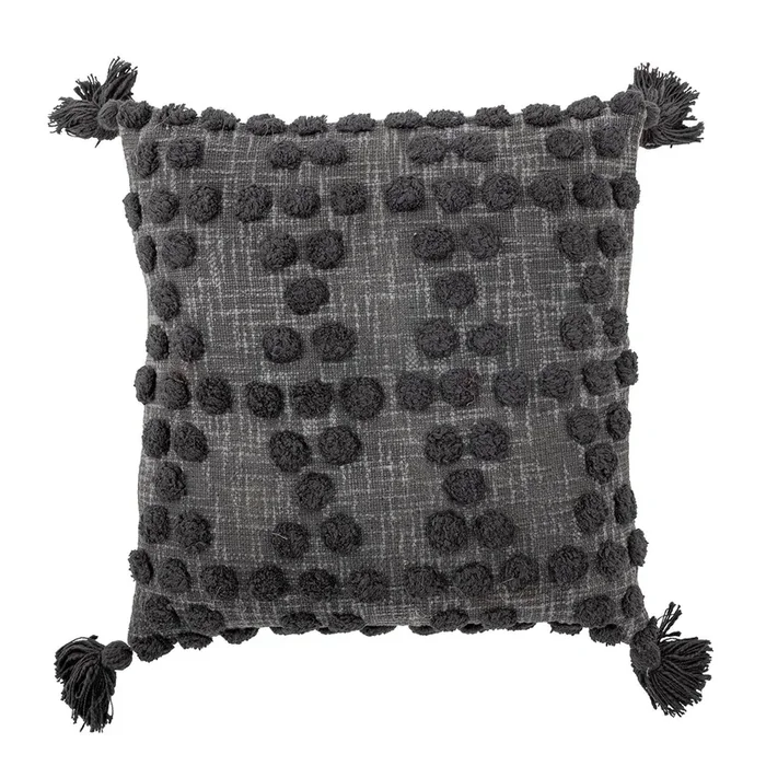 Oreiller Adiva, gris, coton