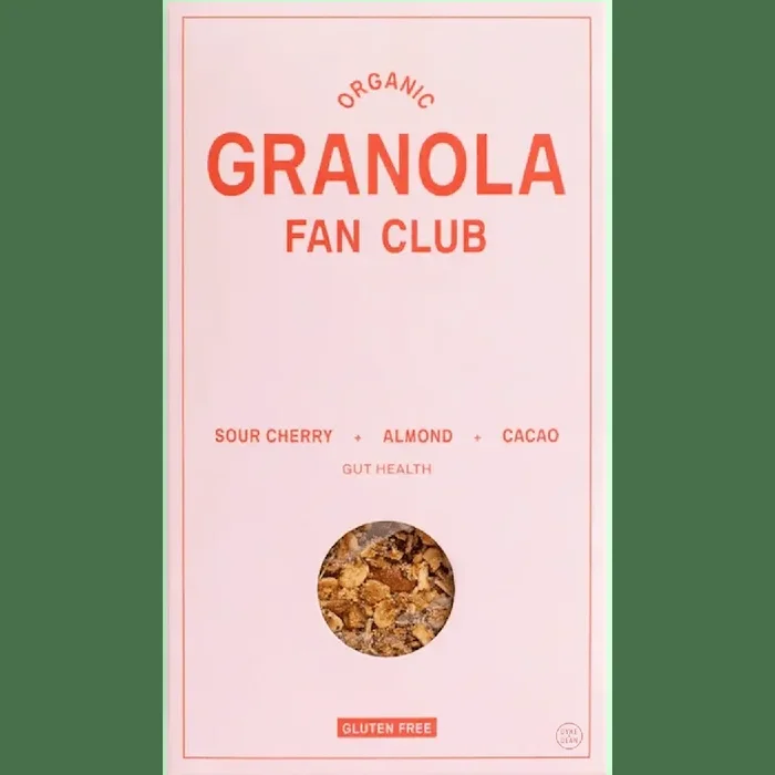 ORGANIC SOUR CHERRY, ALMOND & CACAO GRANOLA