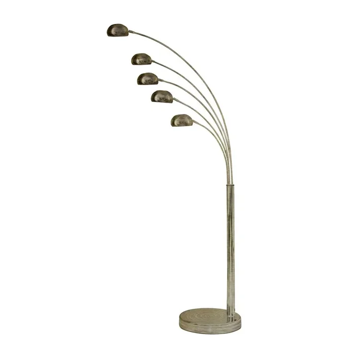 PALP floor lamp 5L, antique brown, E14