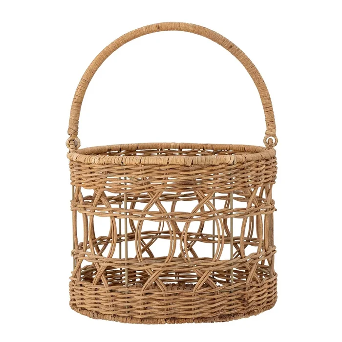 Panier Gillian, naturel, herbe de Bankuan