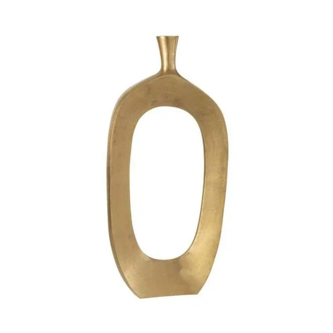 Paris Prix – Vase Déco Design Nina 75cm Or Doré