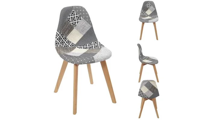 PATCHWORK GRIS (HD7317)