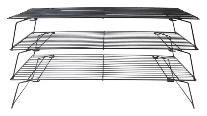 PATISSE Grille à gâteaux antiadhésive 3 niveaux 40×25 cm