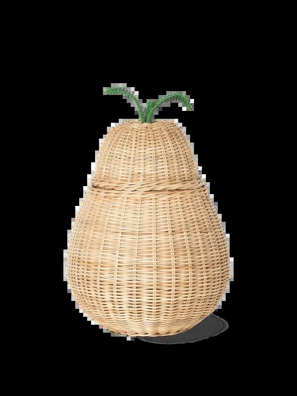 Pear Braided Storage – Natural