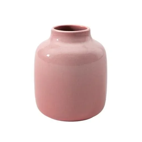Perlemor Home – Petit vase, rose pâle, en porcelaine haut de gamme