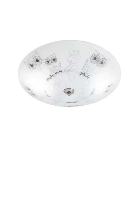 Plafond UGGLARP 2L 39 cm Bianco/Nero
