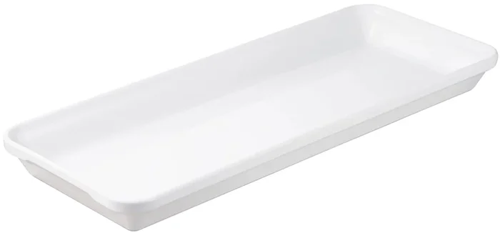 Plat à pâtisserie rapide, 49,5 cm, blanc