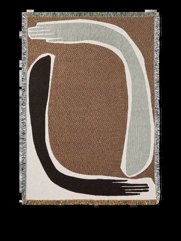 Pose Tapestry Blanket – Coffee