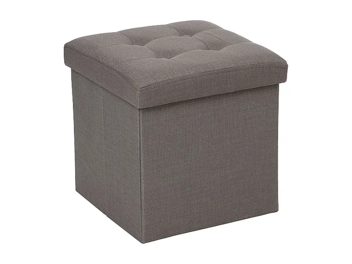 Pouf coffre pliable Lysandre