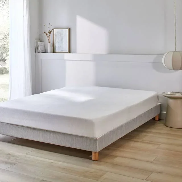 Protège matelas molleton 100% coton bonnet 40 cm Firmin – 90 x 190 cm