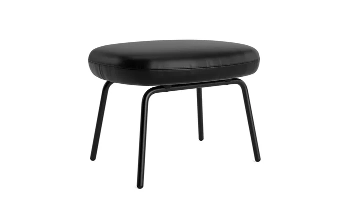 Repose-pieds Era acier noir Ultra