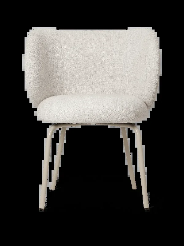 Rico Dining Chair – Cashmere – Bouclé – Off-White