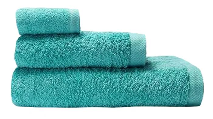 Serviette à serviette Turquoise de luxe tous les jours