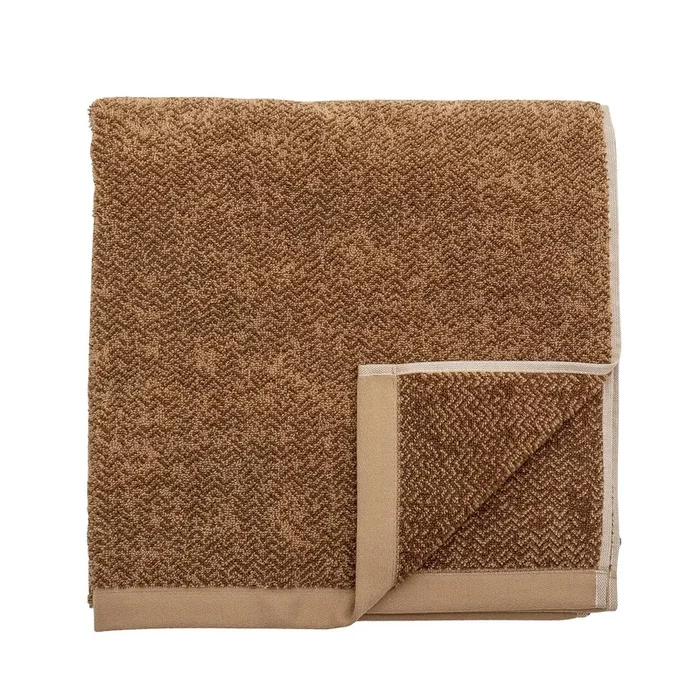Serviette Kahla, Braun, Coton