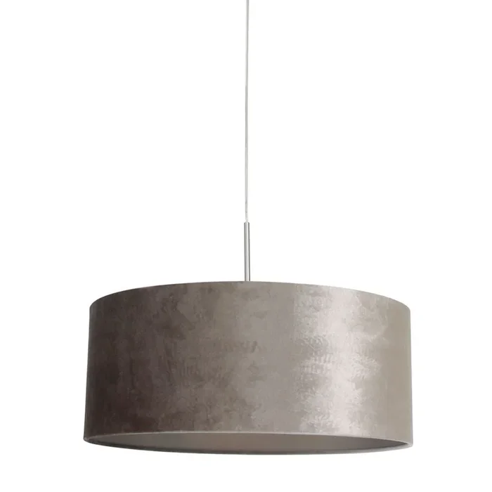 Steinhauer Sparkled Light 1L suspension acier E27, D 50cm