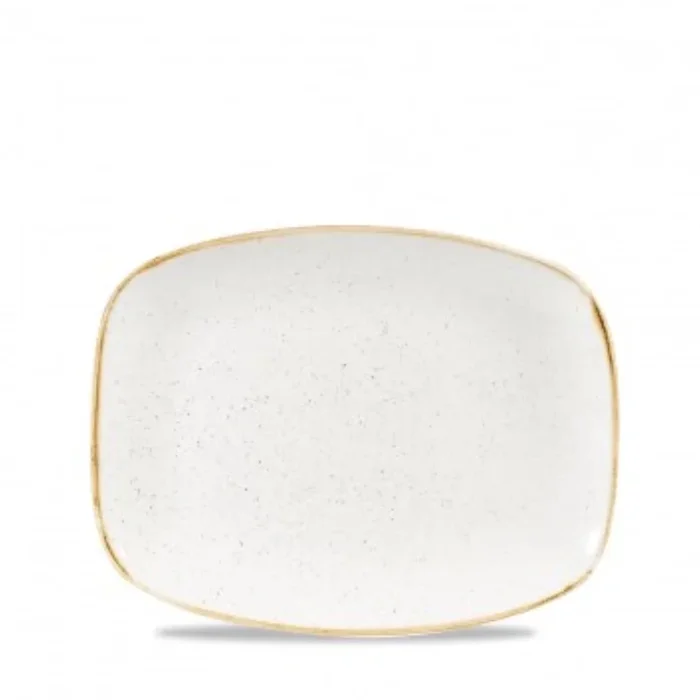 StoneCast Barley White Platte Rectangular No. 7 26.1×20.2cm