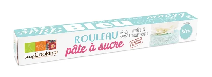 Sugar Fondant déployé Blue D36cm 430G