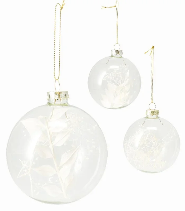Suspension boule blanche