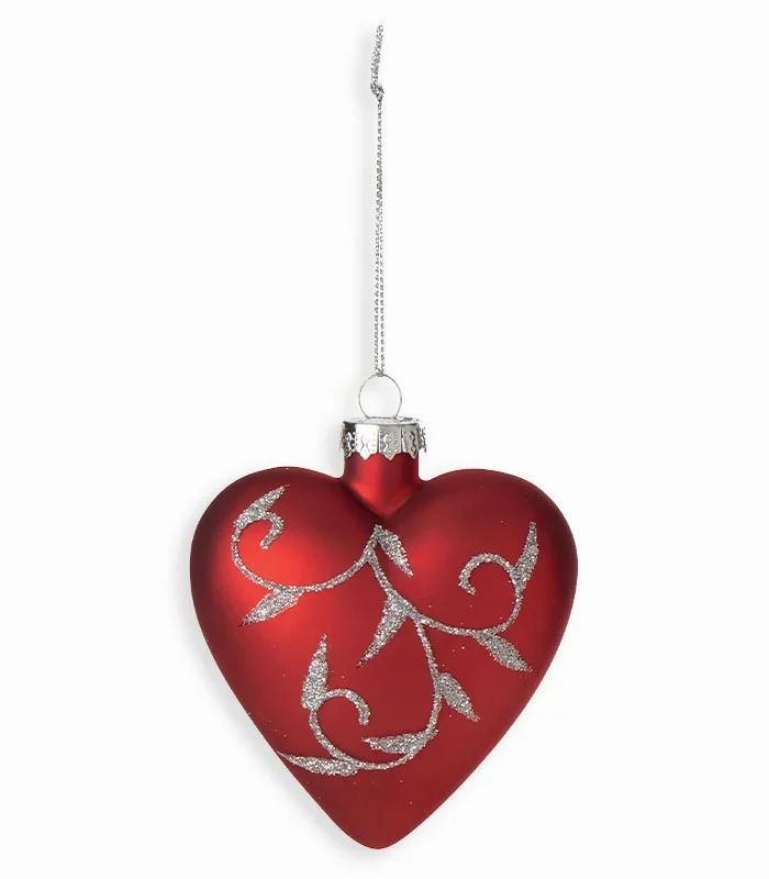Suspension Cœur rouge
