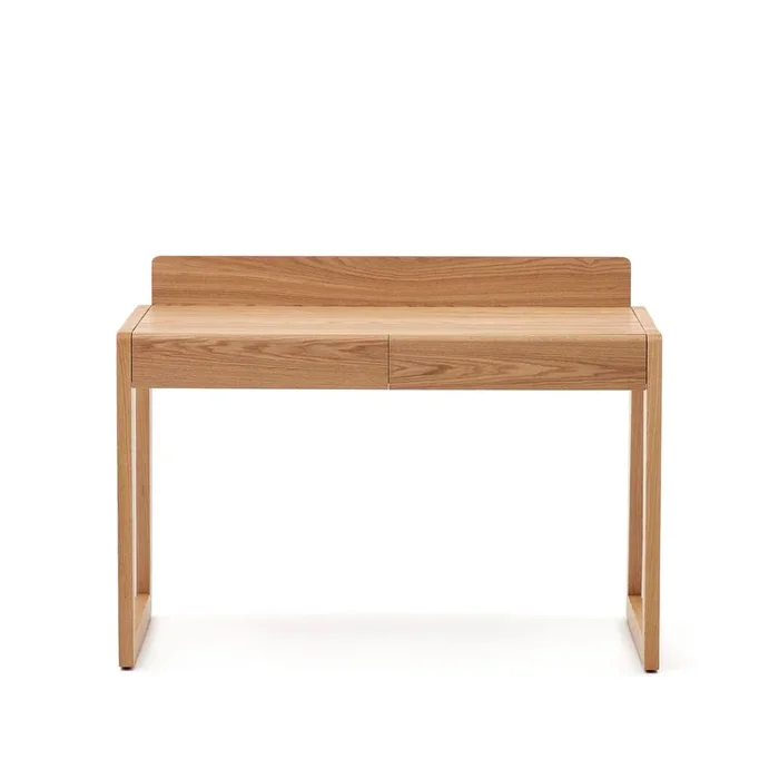 Table Arandu en placage de frêne et frêne massif 120 x 60 cm