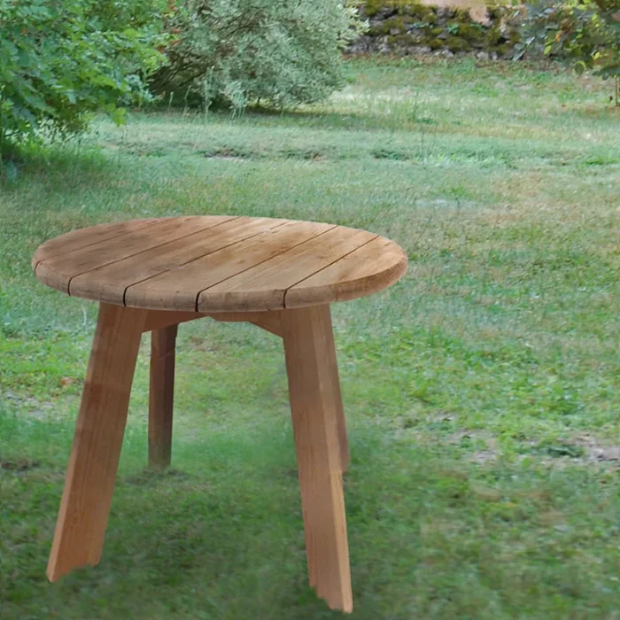 Table basse ronde de jardin Baldellia – Ladivine Jardine