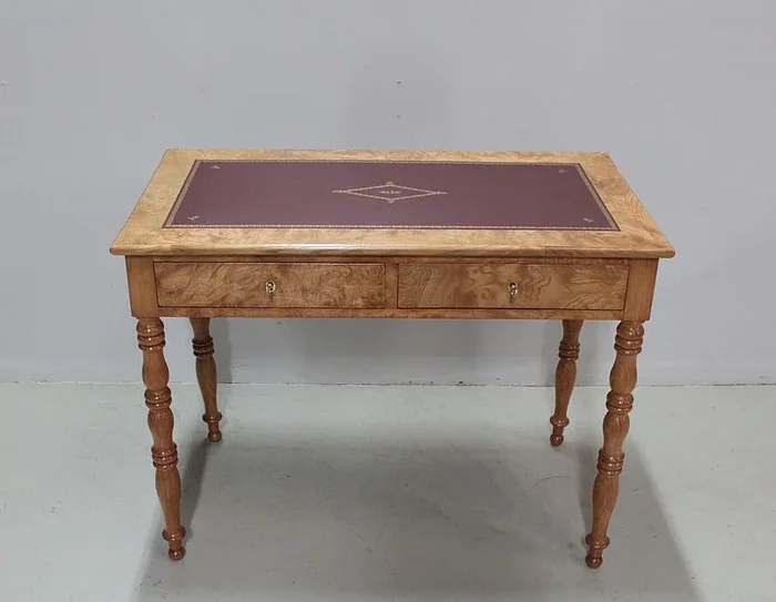Table-Bureau Louis-Philippe en Frêne XIXe