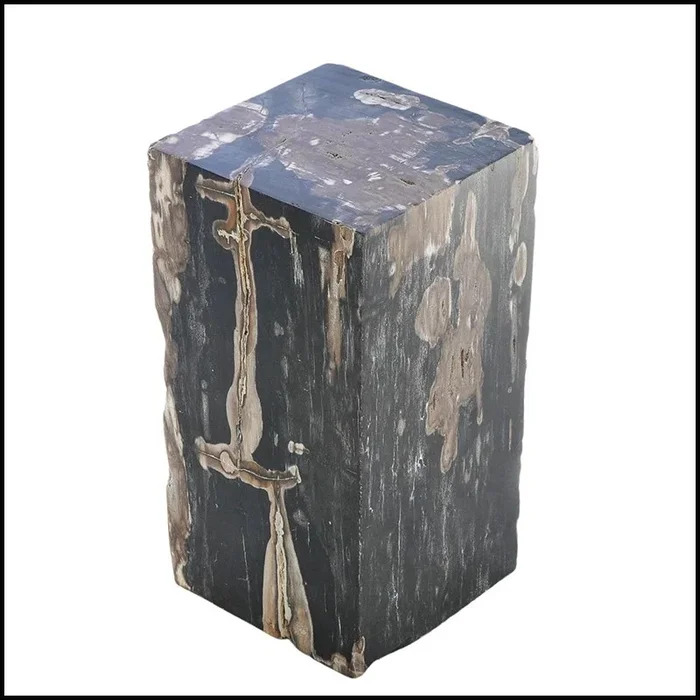 Table d’appoint 221-Petrified Wood N°G
