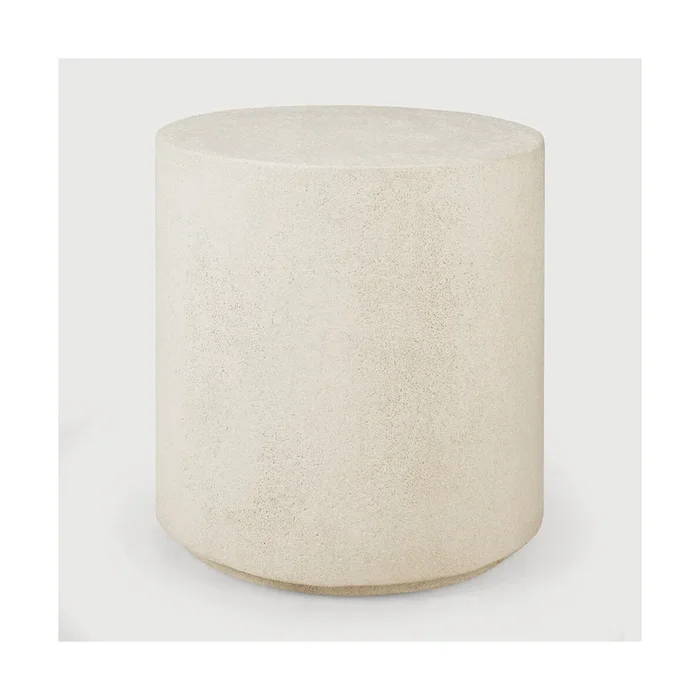 Table d’appoint Elements Ø 40 cm en microciment Ethnicraft