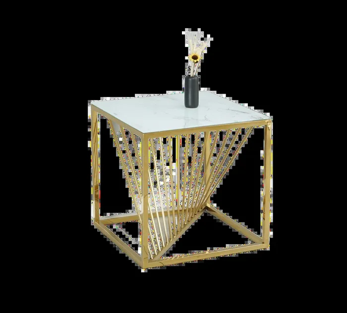 TABLE D’APPOINT, OR ( Meuble Mtl )