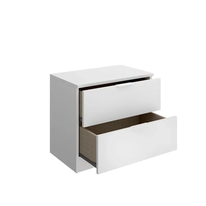 Table de chevet Lago 2 tiroirs | fanmuebles