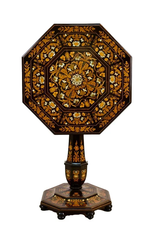 Table de milieu avec plateau octogonal, Luigi et Angiolo Falcini