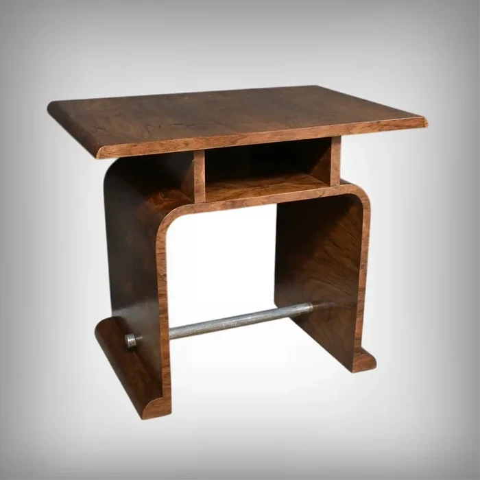 Table de Salon Art Déco en Noyer – 1940