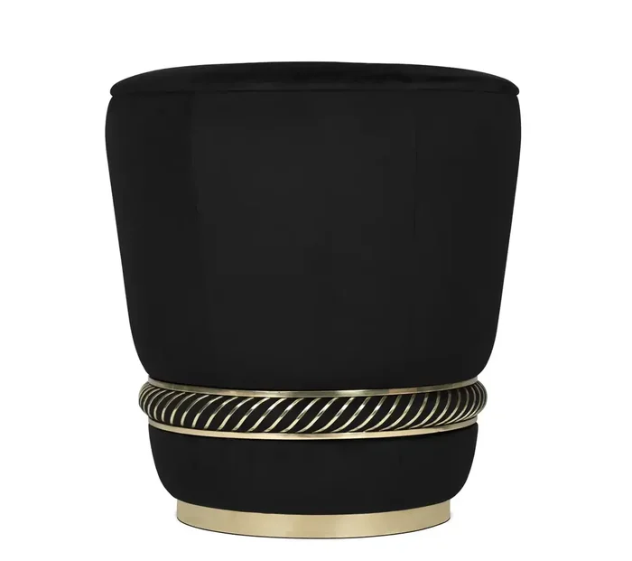 Tabouret Noir