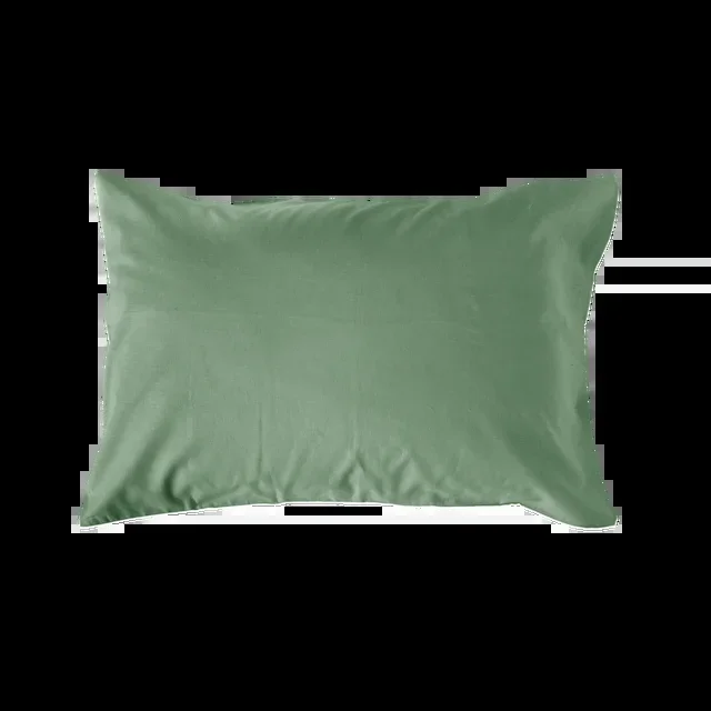 Taie d’oreiller coton lin Valentine – Vert Amande – 50 x 70 cm