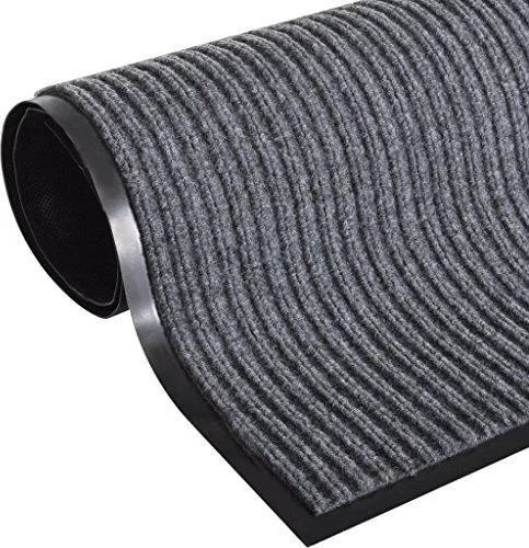 Tapis d entrée PVC Gris 90 x 150 cm
