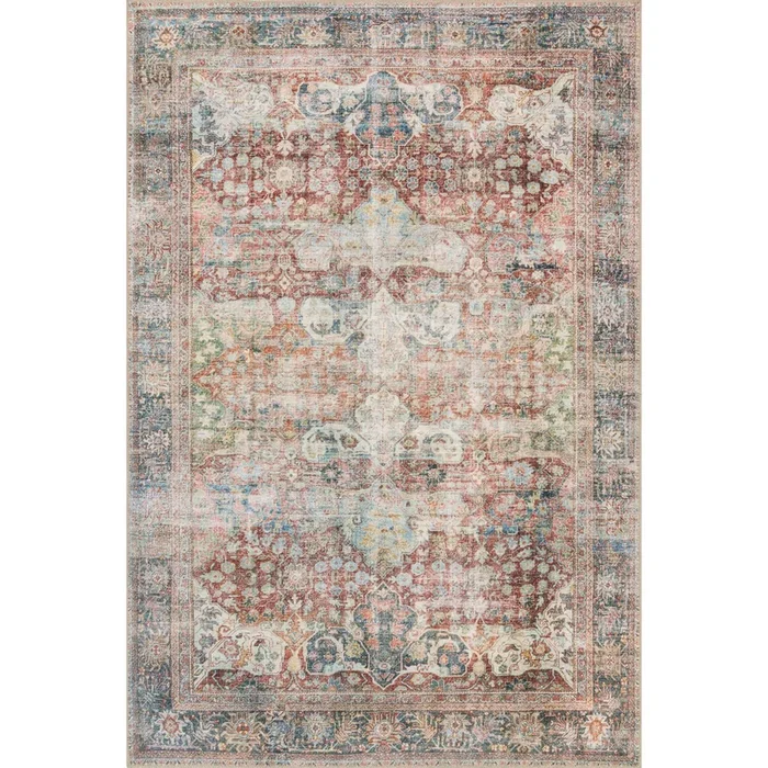 Tapis Loren Brique/Multi