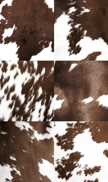 Tapis rectangulaire PEAU DE VACHE – 198×285 cm – Vinyle – Pôdevache