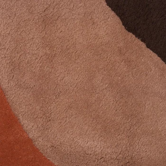 Tapis VIEW – red brown