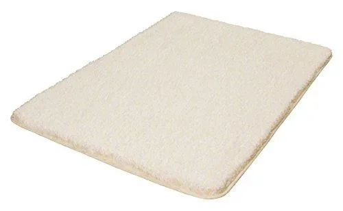 Textilgesellschaft 4071202657 Seattle Tapis de Bain Polyester Naturel 140,00 x 80,00 x 2,50 cm Neutre