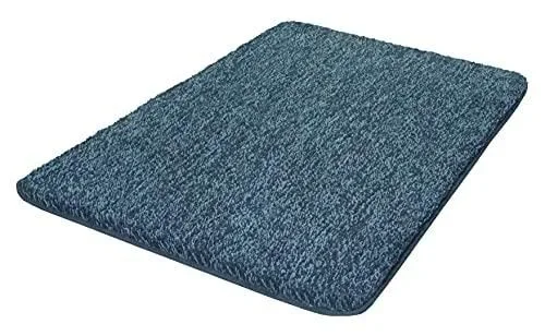 Textilgesellschaft 4071754657 Seattle Tapis de Bain Polyester Iceblue 140,00 x 80,00 x 2,50 cm Bleu