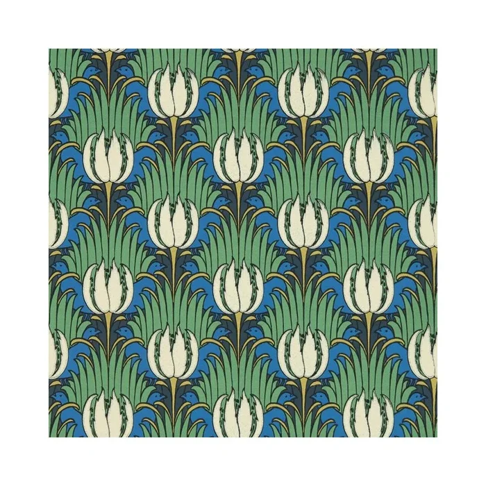 Tulip and Bird, papier peint, Morris & Co
