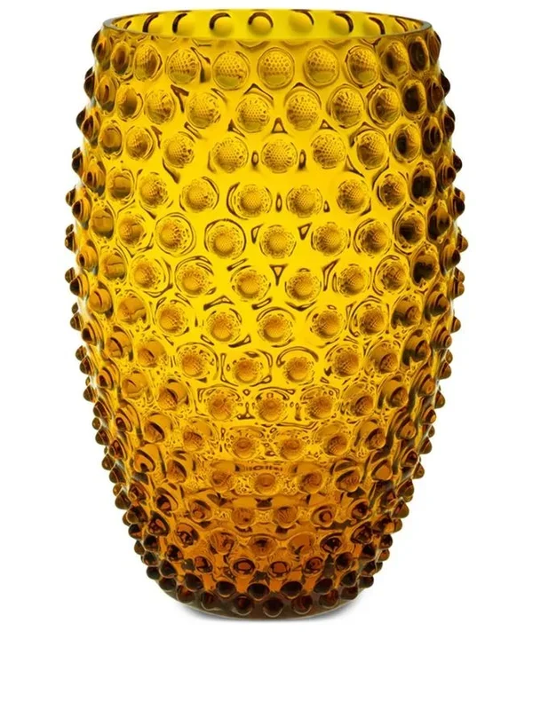 vase Hobnail (23 cm X 15 cm) – Jaune