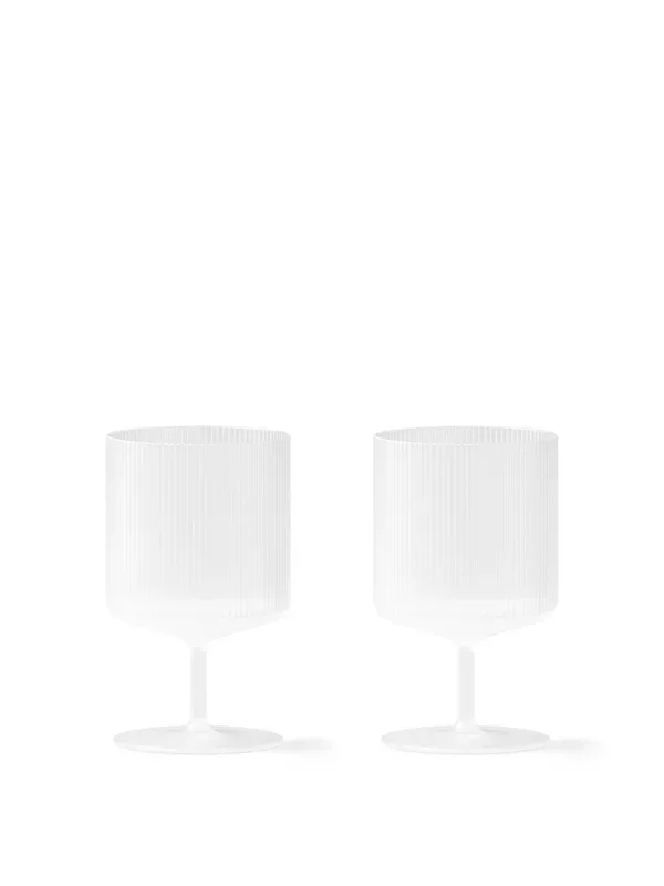Verres à vin Ripple, lot de 2