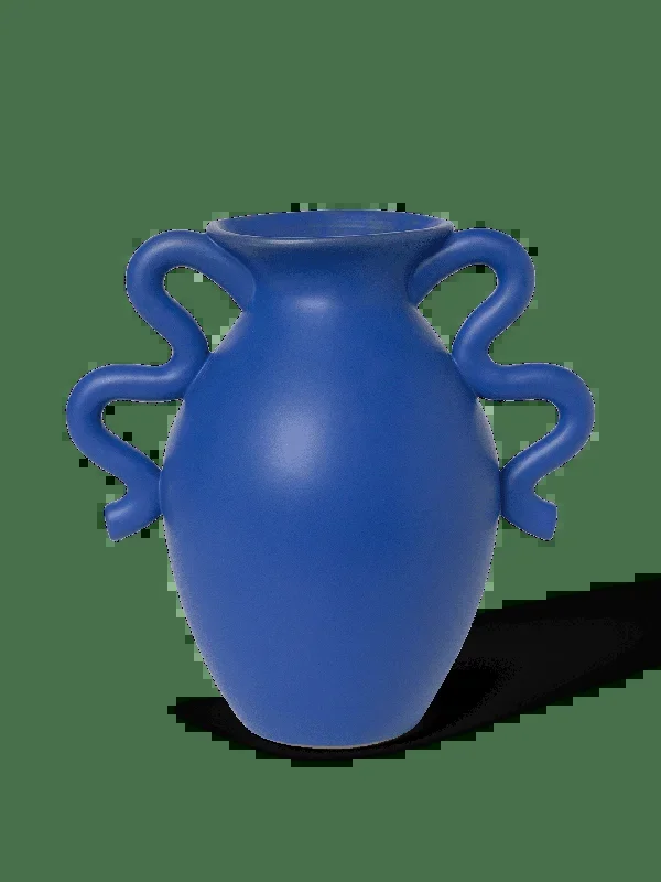 Verso Table Vase – Bright Blue