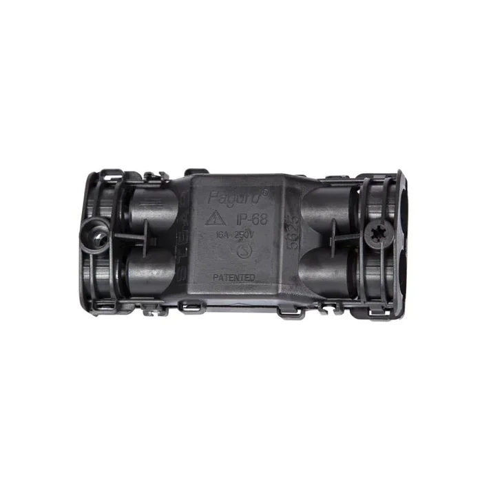 VK Lighting boîte de jonction étanche tripolaire 2 entrées / 2 sorties – IP68