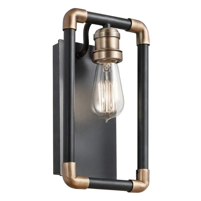 Wall sconce Kichler (KL-IMAHN1) Imahn steel E27