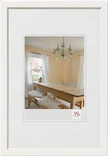 Walther Design Cadre Photo Walther Design Blanc Polaire 10 x 15 cm Cadre en Bois Poivrons BP015V