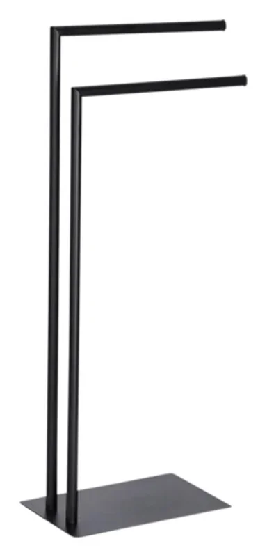 ZELLER porte-serviettes noir 34x20x82 cm